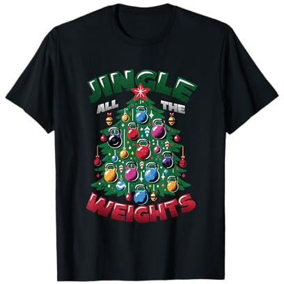 Kettlebell Weihnachten Workout T-Shirt