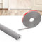 Flintronic Übergangsprofil Selbstklebend, 3m x 3.5cm PVC Boden-Leiste, Übergangsleiste Boden, Übergangsschiene ohne Bohren, Abdeckleiste für Fliesen, Holz, Laminat, Höhenausgleich 10mm(Graue)