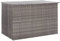 Willood Garden-Auflagenbox Grau 150x100x100 cm Poly Rattan Kissenbox Gartenbox Aufbewahrungsbox