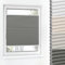 Jalousiescout Wabenplissee ohne Bohren Verdunklung—Thermo plissee Klemmfix Zweifarbig 75x90cm grau-Weiß, Sonnen-, Sicht- & Hitzeschutz Jalousie verdunklung für Fenster & Tür