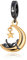 Rimgoris Pendentifs Charms en Argent Sterling 925 pour Femmes Bracelets Collier Chatons Or Rose Jouant sur la Lune Cadeau Fête des Mères Anniversaire Charms pour Femmes