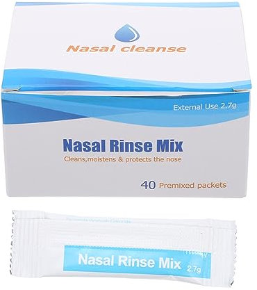 Healeved 80packungen Nasenpflege-salz Packung Schnelle Lösung Für Tägliche Nasenreinigung Für Erwachsene Für Nasenduschen Löst Sich Schnell Ohne Rückstände