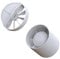 Tulov 100 mm Pipe Fan, Inline Extractor Fan, 130 m³/h Flue Duct Fan, Quiet Flue Pipe Fan for Bathrooms, Kitchens, Greenhouses, Lofts, Tents, Garages