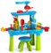 Veesper 1 Set Kids Water Table, 3-stufige geräumige sensorische Wassertabelle Buntes Strandspielzeug interaktiver Eltern-Kind-Entwicklungskühlung Wasserspielzeug für Außen
