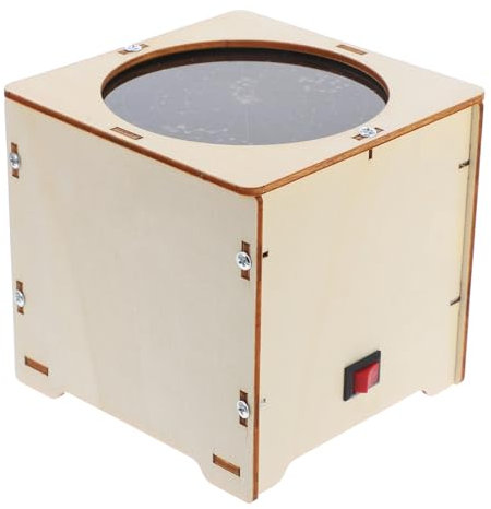 IMIKEYA Projecteur Étoiles Bois Fait Main Lumière LED Intérieur pour Chambre Projecteur Étoiles pour Garçon Fille
