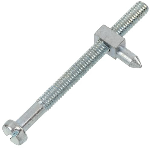 AERZETIX - K37126 - Kit/Tensor de cadena para motosierra - tornillo/perno de tensión de cadena - compatible con Dolmar 116 120 6000 6800