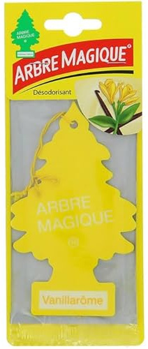 ARBRE MAGIQUE Désodorisant voiture senteur vanille 1 désodorisant