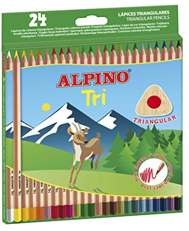 Alpino 129 - Pack de 24 lápices, multicolor