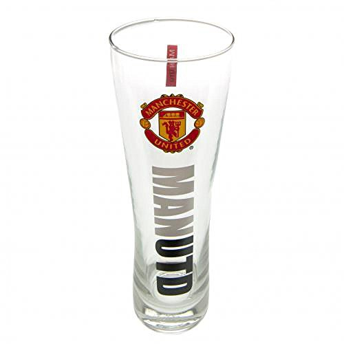 Official Manchester United FC Tall Beer Glass