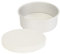 dutis Greaseproof Circles - 6, 7, 8, 9 & 10 Inch Round Baking Paper Tin Liners - 20, 50 & 100 Packs (20, 6 / 150mm)