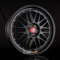 Keskin Tuning KT22 8.5JX19 5/108 ET45 72.6 MATT BLACK PAINTED Alufelge