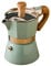 Rsoamy Máquina de café, cafetera Italiana de Filtro Moka Espresso de Aluminio (6 Tazas, 300 ml)