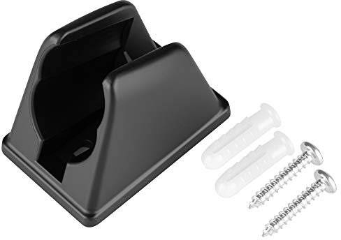 Support de douchette à main Dura Faucet DF-SA156-MB pour camping-car - Vis de montage incluses (noir mat)