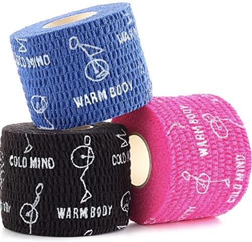 WARM BODY COLD MIND Hook Grip Tape für Gewichtheben - Weightlifting Tape für Crossfit, Krafttraining, Sporttape, Baumwolle Thumb Tape, Daumen Tapen
