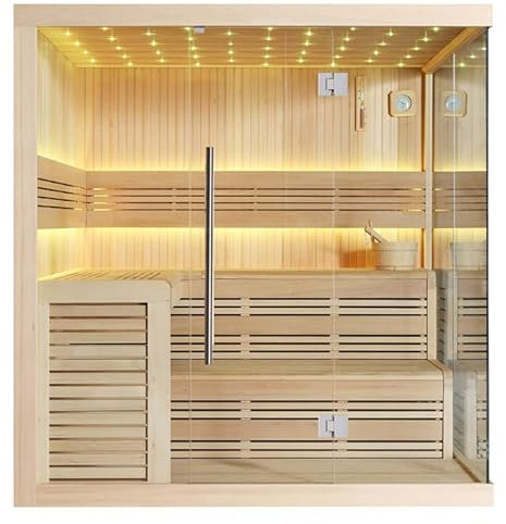AWT KOS Sauna 1115B Hemlock/200x200/ohne Ofen