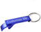 Personalised Keyring Bottle Opener - Small Keychain Bottle Opener - Engraved Gifts for Bartenders, Personalised Birthday Gifts (Blue)