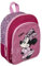 Kindergartenrucksack Disney Minnie Mouse mit Name | personalisierter Mädchenrucksack mit Vortasche Leo pink