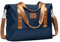 COOLIFE Kabinentasche Groß Reisetasche Sporttasche，45x36x20cm, Easyjet AirlinesFreigepäck Underseat Handgepäck，Overnight Weekend Handgepäck für Damen,Wasserfest Handtasche für Sport&Reisen(25L, Blau)