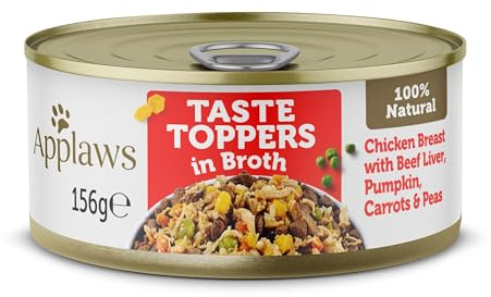 APPLAWS Dog Dose Topper Huhn HIGA Tern Grün Brühe 12 x 156 g