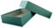 Hochwertige Aufbewahrungs- und Geschenkboxen - 1 Stück - DIN A4 - Eukalyptus Kraftpapier bezogen - 302 x 213 x 70 mm