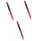 HOMSFOU 3pcs 2 1 Capacitive Stylus Pen 2-in-1 Disc Fiber Tip Stylish Design for Tablets Cell Phones