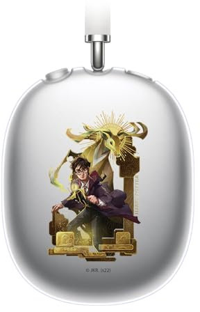 Head Case Designs Licenza Ufficiale Harry Potter: Magic Awakened Harry Potter Personaggi Custodia Cover in Morbido Gel Compatibile con Apple AirPods Max