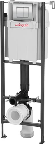 Wirquin 50120559 Initio Wall Hung WC Frame with Essential Plate