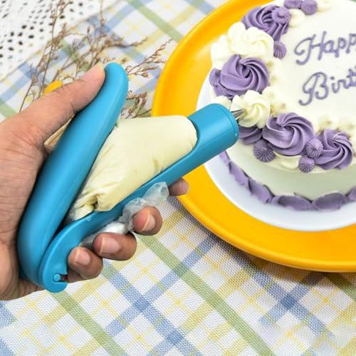 Garnierspritze Kuchen Squeeze Cream Lining Gun Set DIY Kuchen dekorations werkzeuge Kuchen dekorationsstift Squeeze Cream Gun Düsendekorateur Kuchen Dekorationsstift Set Düsensatz