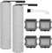 YSWOVUO Rouleau de Brosse Rechange et Filtre HEPA Compatibles avec Tineco Floor One S5/S5 Pro/S5 Pro 2/S5 Extreme Aspirateurs Secs et Humides, 2 Rouleaux de Brosse+4 Filtres+1 Brosse de Nettoyage