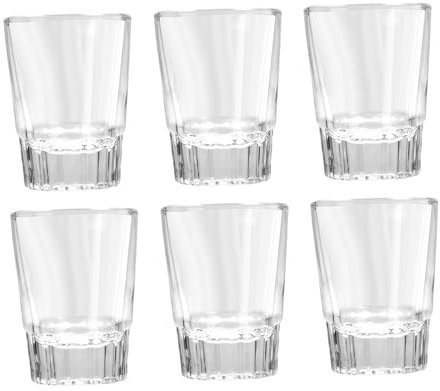 Ciieeo Bicchieri Da Shot Alla Moda Da 6 Pezzi Bicchieri Da Whisky Da Birra Da Vino Da Vino Per La Casa Per Le Vacanze