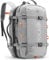 Tolaccea Reiserucksack, Handgepäck Rucksack Flugzeug, TSA-Freundlicher Laptop Rucksack 15,6 Zoll, Erweiterbar 40L auf 50L, Weekender Herren für Reise Wandern Camping