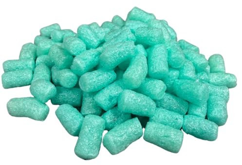 250 Liter Verpackungschips Bio Füllmaterial Polsterchips grün - 100% natürlich abbaubar aus Maisstärke