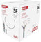 EMOS - Cavo di rete UTP CAT 5e, 100 m, PVC - Cavo patch UTP CAT5e - Filo Cu- Cavo LAN Gigabit - Cavo Ethernet non schermato - per interni