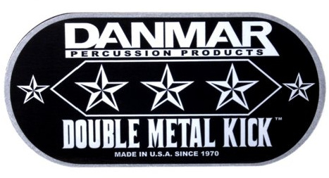 Danmar DA 210MKD Double Metal Bass Drum Impact Disc Made from Cold Rolled Alloy