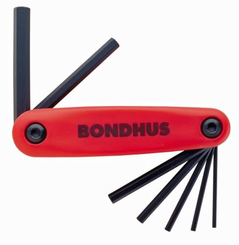 Bondhus. Navaja GorillaGrip 7 llaves hexagonales (2,0-8 mm.)