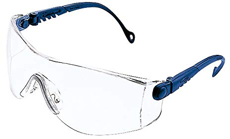 Honeywell 1004949 Optema, Blue Frame, Clear Anti-Fog Lens