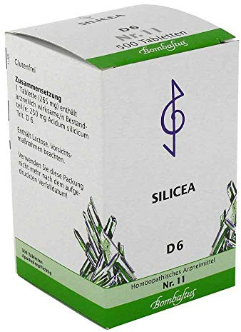 Biochemie 11 Silicea D6 Tabletten 500 stk