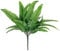 Mnixy Fougère Artificielle en Plastique pour décoration de Table ou Maison Vert