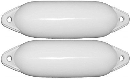 2er-Set Majoni Bootsfender Star 15 - Farbe weiß, Länge 45cm