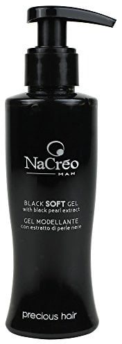 NaCréoMan graue Haare abdeckende soft schwarz Haargel - 150 ml