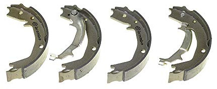 Brembo S30527 Bremsbacken für Handbremsen, Anzahl 4 | Kompatibel mit: HYUNDAI HIGHWAY VAN, SANTA FÉ I, TUCSON, KIA SPORTAGE II