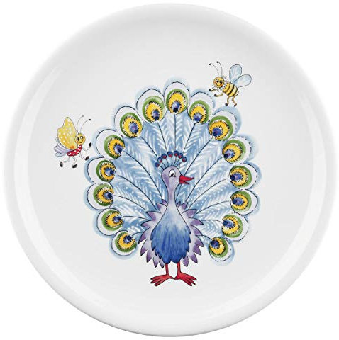 Seltmann Weiden 001.728598 Compact Bunte Tierwelt Speiseteller Rund, Porzellan