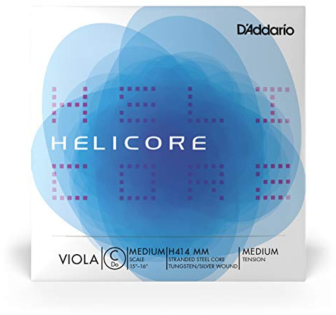D'Addario H414-MM Helicore Viola Einzelsaite 'C' Wolfram umsponnen Medium Medium