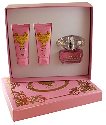 VERSACE BRIGHT CRYSTAL CASE 50 ML + GESCHENK