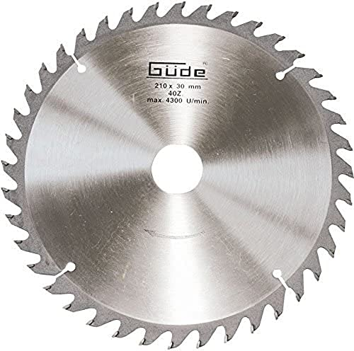 Güde 55075 Holzsägeblatt HM 210x30x40Z (passend zu 55007 Metall 210)