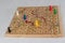 Wooden Snakes and Ladders Game