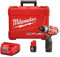 Milwaukee 2402-22 M12 Fuel 1/4 Hex 2-SPD Screwdriver Kit W/2 Bat