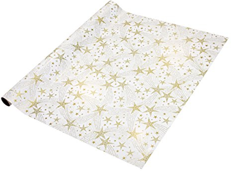 SIGEL Gp115 Papier Cadeau de Noël, 2 M X 70 cm, Blanc