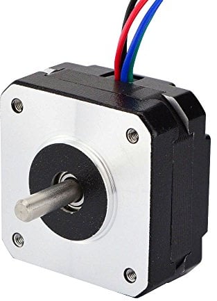 STEPPERONLINE 0.9deg Nema 17 Schrittmotor Bipolar 1.2A 11Ncm 42x20mm 4-Draht für 3D Drucker