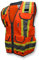 Radians SV55-2ZOD-4X Sicherheitsweste, Warnweste, Orange, Größe 4XL
